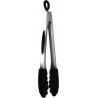 Pince acier & silicone noir - Mastrad