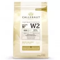 Chocolat blanc 2,5kg W2 Callebaut