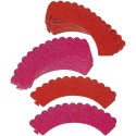 Contour cupcake rose & rouge Wilton