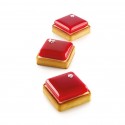 Kit Tarte Ring Square Silikomart Professional
