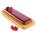 Kit Tarte Rectangulaire Ring Cercle + Moule Silicone 26.5cm - Silikomart