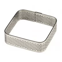 Cercle à pâtisserie carré micro-perforé - Pavoni Italia