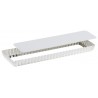Moule à tarte rectangulaire en fer blanc avec fond amovible 35x11 cm – Gobel