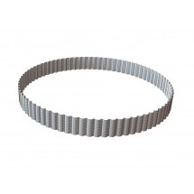 Cercle à tarte perforé cannelé 24cm H3cm De Buyer