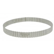 Cercle à tarte perforé cannelé 28cm H3cm De Buyer