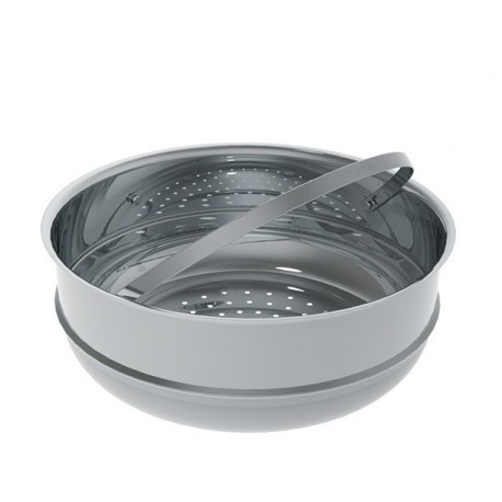 Passoire cuit-vapeur 24cm inox De Buyer