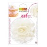 Décoration fleur azyme blanche XXL - ScrapCooking