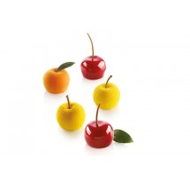 Moule silicone Pomme & Cerise x15 - Silikomart