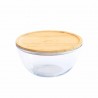 Boîte conservation verre ronde 2600ml - Pebbly