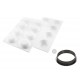 Kit Tarte Ring Palet Yann Couvreur 7cm x8 Silikomart Professional