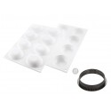 Kit Tarte Ring Palet Yann Couvreur 7cm x8 Silikomart Professional