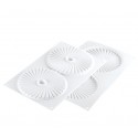 Moule silicone Plissé 14cm x2 Silikomart Professional