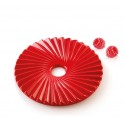 Moule silicone Plissé 14cm Silikomart Professional