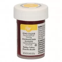 Colorant gel jaune or Icing Color Wilton
