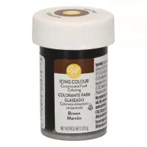 Colorant gel marron Icing Color Wilton