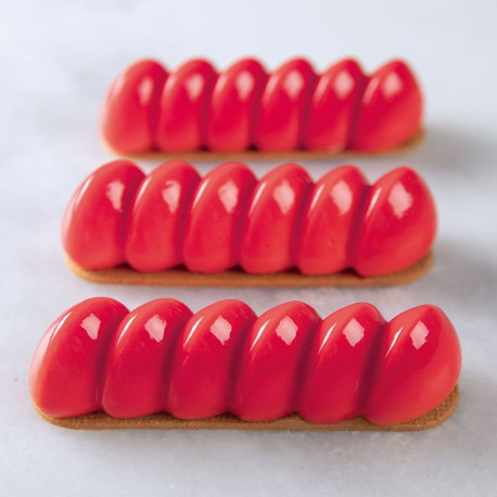 Moule silicone DOMINO x 14 - Pavoni