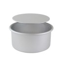 Moule gâteau rond 10cm H 7,5cm fond amovible PME