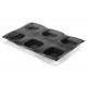 Moule silicone carré 8,5cm Air Plus - Silikomart