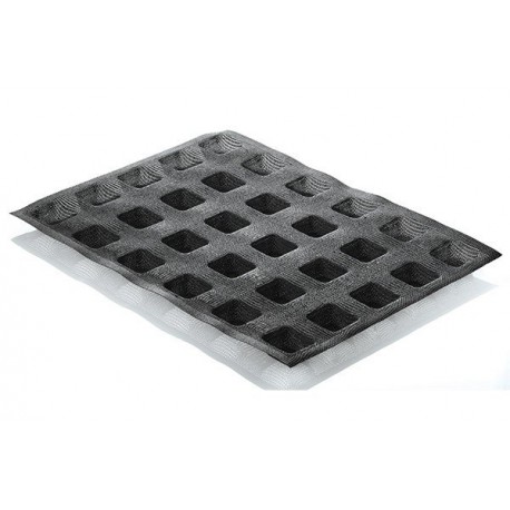 Moule silicone carré 3,5cm Air Plus - Silikomart