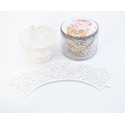 Contour cupcake Dentelle x12 - ScrapCooking