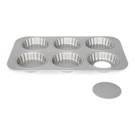 Moule tartelette fond amovible