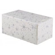 Boîte à bûche isotherme blanche 30x11cm x25 Mallard Ferrière