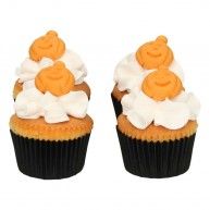 Décors en sucre Citrouille x8 - FunCakes