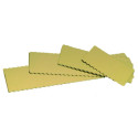 Support bûche et cake or 24,5cm x50 Mallard Ferrière