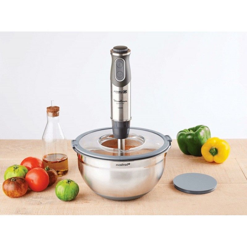 Saladier Inox avec Couvercle Ø 20 cm Baumalu : achat, vente - Cuisine Addict