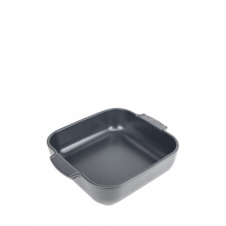 Plat à four carré ardoise céramique Appolia 28cm Peugeot