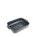 Plat à four rectangulaire ardoise céramique Appolia 32cm - Peugeot