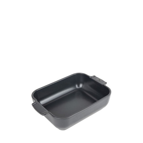 Plat à four rectangulaire ardoise céramique Appolia 25cm Peugeot