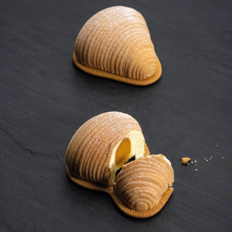 Moule silicone Sfogliatella 3D x12 Pavoflex