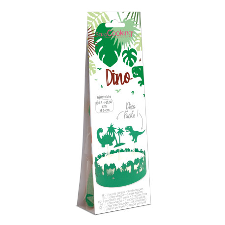 Déco gâteau Dinosaure - ScrapCooking