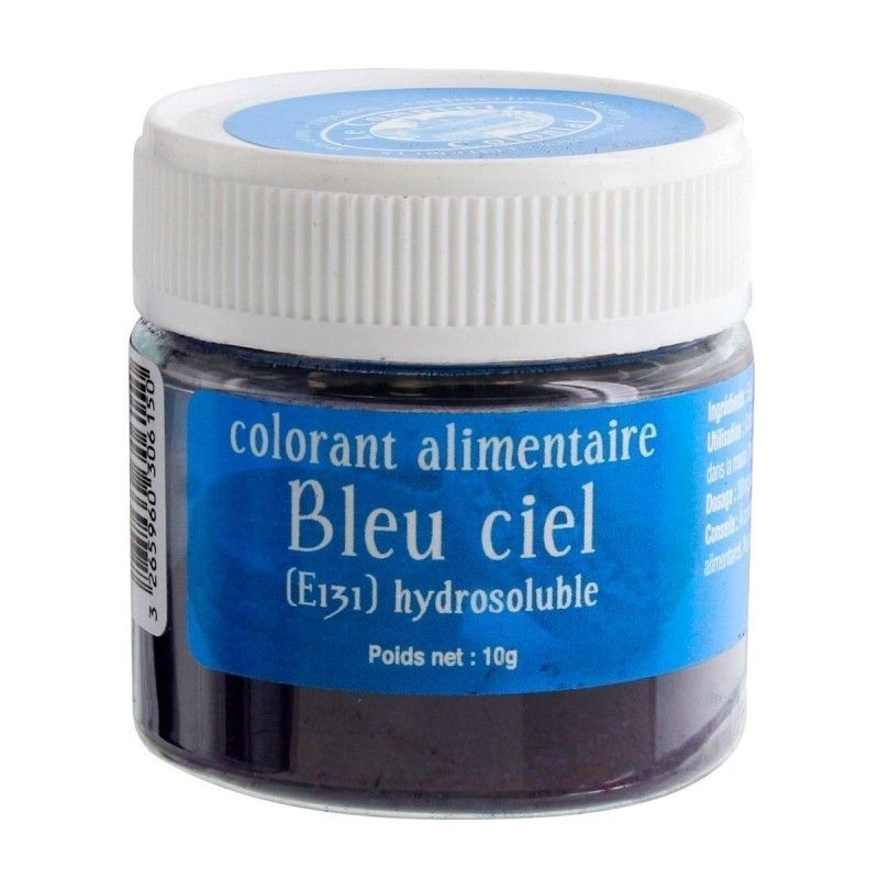 Colorant alimentaire en poudre hydrosoluble violet myrtille 10 gr