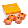 Mini cocotte ronde volcanique 10cm x4 - Le Creuset