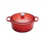 Cocotte fonte cerise 26 cm - Le Creuset