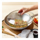 Couvercle en verre avec bouton inox 16cm - De Buyer
