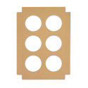 Boite 6 cupcakes x2 - ScrapCooking