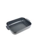 Plat à four rectangulaire céramique ardoise Appolia 40cm - Peugeot