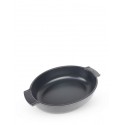 FIN DE SERIE Plat à four ovale ardoise céramique Appolia 31cm - Peugeot