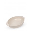 FIN DE SERIE Plat à four ovale écru céramique Appolia 31cm - Peugeot