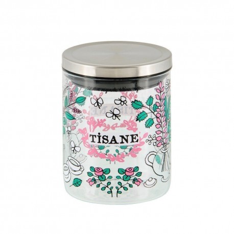 Bocal à tisane de mon jardin Derrière La Porte
