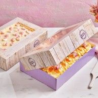 Boîte à gâteau rectangle Pure 36x25cm x2 - FunCakes