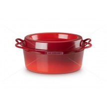 Doufeu oval 32cm Cerise Le Creuset