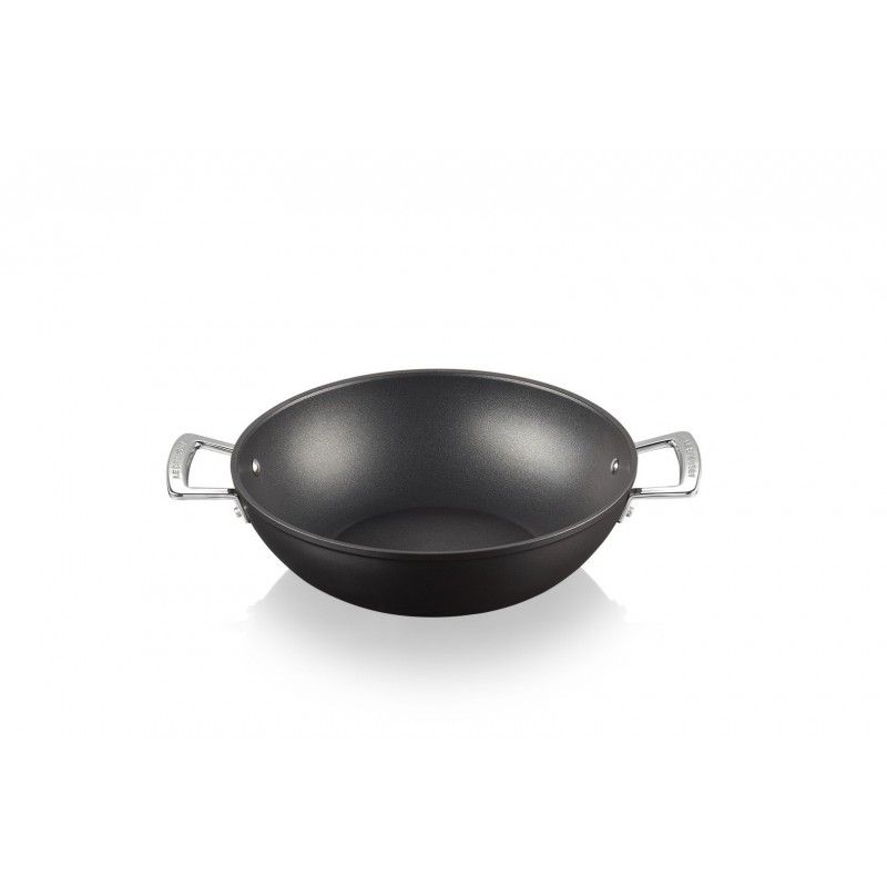 Soldes Le Creuset Poêle Wok en aluminium 30 cm 2024 au meilleur