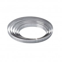 Cercle à tarte rond micro-perforé 15cm - Pavoni Italia