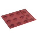 Plaque silicone microperforé 12 tartelettes - Pavoni Italia