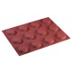 Plaque silicone microperforé 12 tartelettes - Pavoni Italia