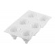 Moule silicone Chantilly x6 - Silikomart